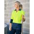 Womens Hi Vis V Neck Polo