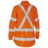 Apex 185 Womens X Taped Biomotion Hi Vis FR Ripstop Vented Shirt