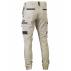 Flx and Move Stretch Cargo Cuffed Pants - Stone