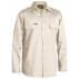 Cool Lightweight Drill Traditional Fit Shirt - Sand