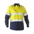 Bisley Recycle Taped Tow Tone Hi Vis Drill Shirt