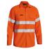 TenCate Tecasafe® Plus 700 Taped Hi Vis FR Vented Shirt - Orange
