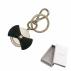 Key Ring Beaubourg Black