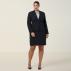 1 Button Mid-Length Ladies Jacket