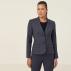  2 Button Mid Length Detail Jacket