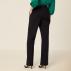 Wool Blend Twill Secret Waist Regular Fit Pant