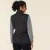 Textured Fleece Zip Front Vest