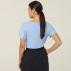 Matt Jersey Boat Neck Short Sleeve Top