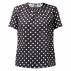 Womens Georgie Short Sleeve Blouse