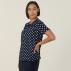 Womens Georgie Short Sleeve Blouse