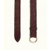 Slim Plaited O Ring Belt