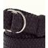Slim Plaited O Ring Belt