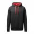 Inner Hood Contrast Fleecy Hoodie