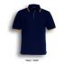 Unisex Adults Double Striped Polo