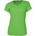 Ladies Brushed V-Neck Tee Shirt