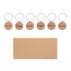 Cork glass markers / charms