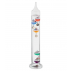 Galileo thermometer in glass