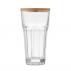 Reusable Glasstumbler With Bamboo Lid