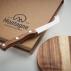Ostur Small Acacia Cheese Board Set