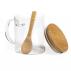 Kipal Glass Mug with Spoon