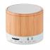 Round Bamboo Speaker