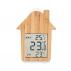 House-shaped weather station