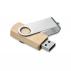 16GB Rotate USB in Bamboo casing