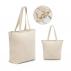 100% Cotton bag with Zipper