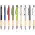 Aluminum Metal Pen With Bamboo Grip