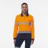 Womens Workcool Hyperfreeze Spliced Long Sleeve Polo With Segment Tape