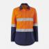 Womens Workcool Vented Spliced Shirt Taped Long Sleeve