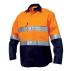 Mens Reflective Spliced Drill Shirt Long Sleeve 