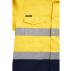 Mens Workcool2 Hi Vis Reflective Spliced Shirt Long Sleeve