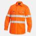 Shieldtec Lenzing FR Hi-Vis Spliced Open Front Taped Shirt