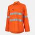 Womens Shieldtec Lenzing FR Hi Vis Open Front Taped Shirt