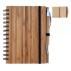 Bamboo Cover Notebook with Pen