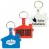 House Shape Flexible PVC Keytag