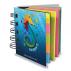 Spiral Notebook with Noteflags