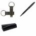 Set Rhombe Black (ballpoint Pen & Usb Stick)