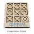 Eco MDF Tic Tac Toe