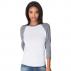 Unisex Tri-Blend 3/4 Raglan