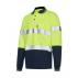Hi-Vis Day / Night Long Sleeve Cool Breathe Safety Polo