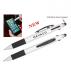 Tricolored Pen with Stylus