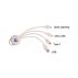 Wheat Straw Charging Cable - Round Shape