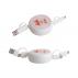 Retractable Portable Charging Cable