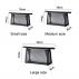 Nylon Mesh Triangular Cosmetic Bag