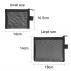 Nylon Mesh Flat Cosmetic Bag