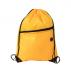 Polyester Drawstring Bag With Zippered Pocket
