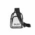 Clear PVC Crossbody Backpack