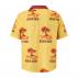Men's Sublimated Imitation Cotton Cuban Collar Shirt